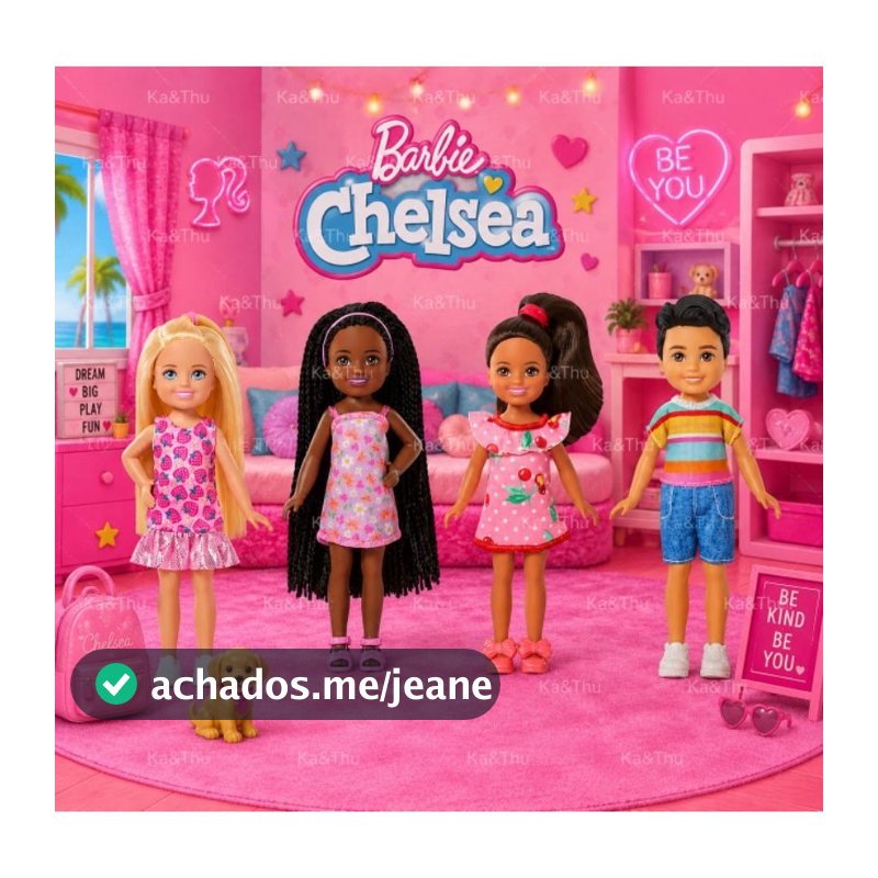 Boneca Barbie Family Chelsea Original