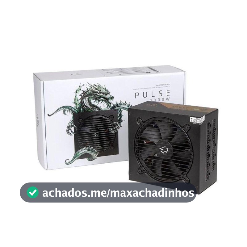 Fonte de Alimentação Duex Pulse Pro 1000W Cybenetics Gold