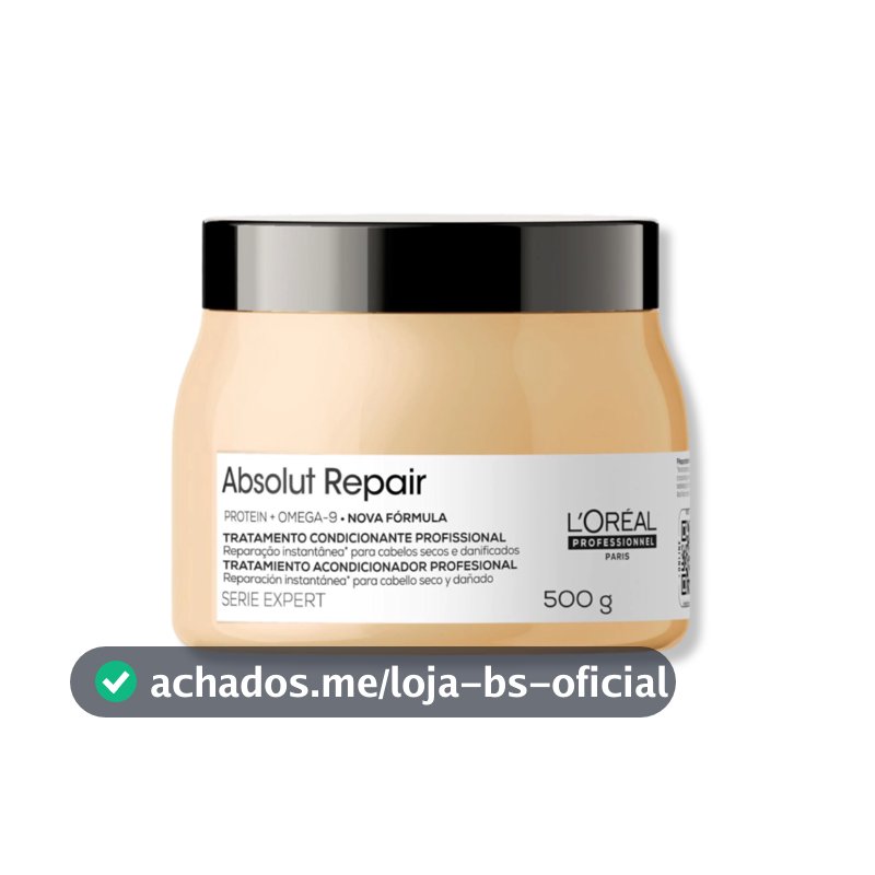 L'Oréal -Absolut Repair - Protein + Omega  - Máscara 500g