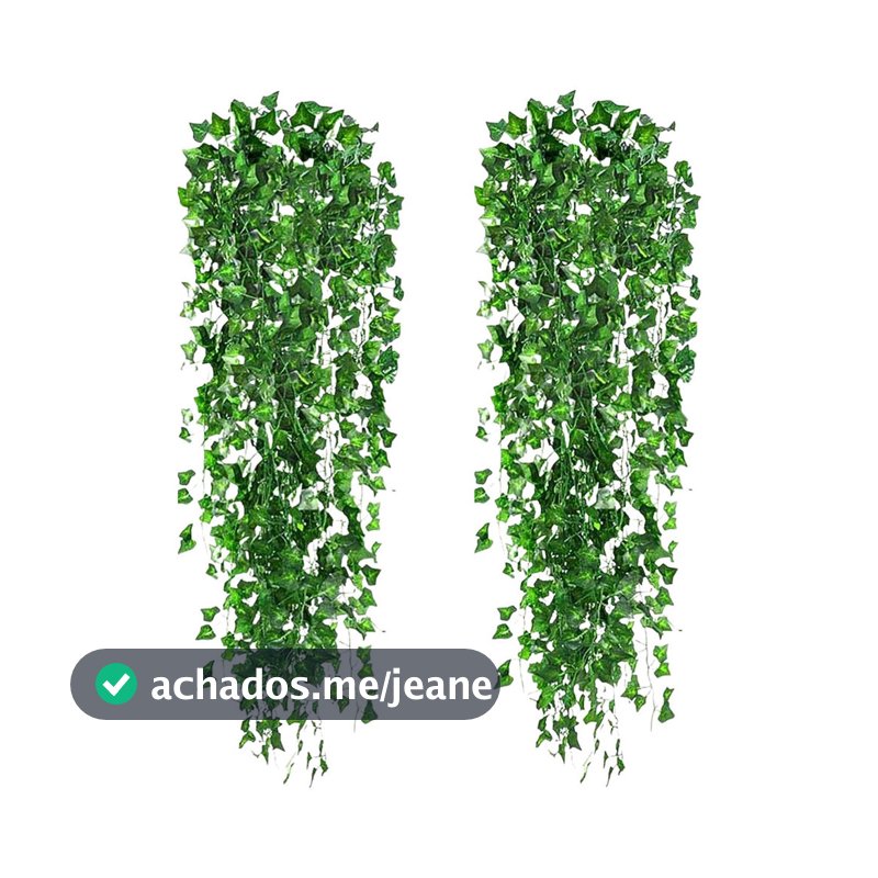 Kit 3 Heras Ramas Artificial Pendente Real Ao Toque 6 Metros