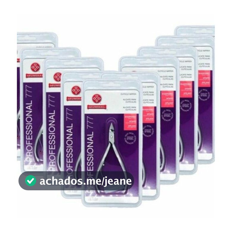 Kit Com 10 Unidades Alicate Mundial Profissional 777