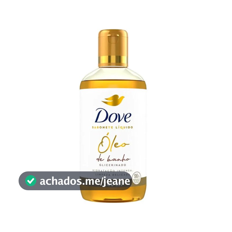 Óleo de Banho Dove Sabonete Líquido 240mL
