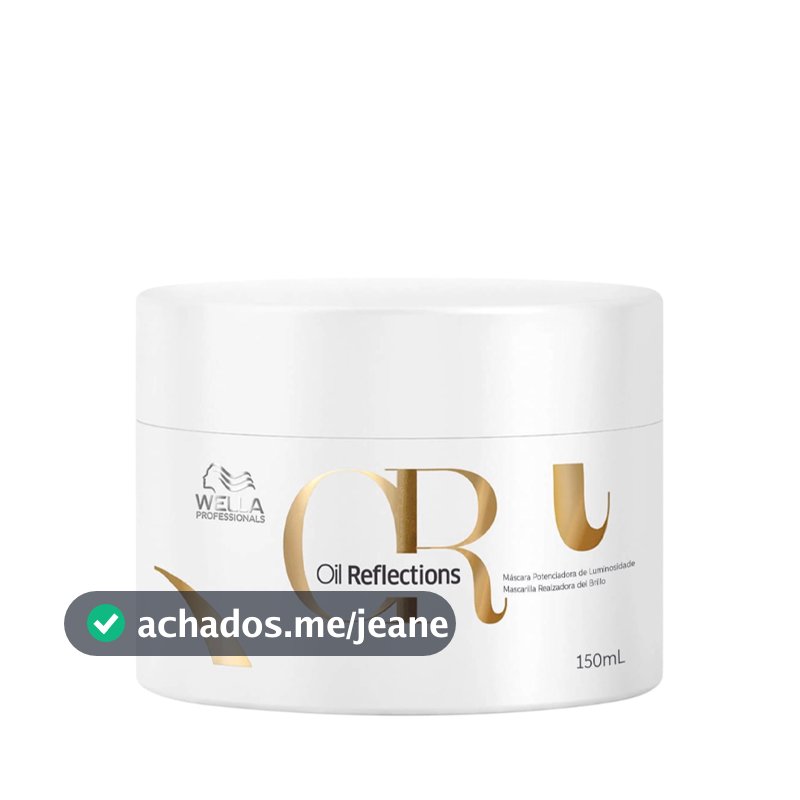 Máscara de Tratamento Oil Reflections Wella Professionals 150ml