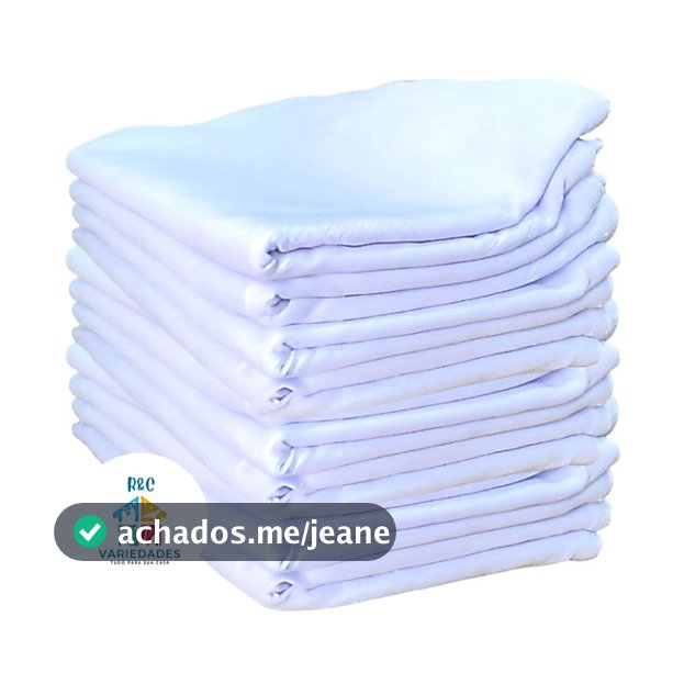 10 PANOS De Prato PÉ DE GALINHA BRANCO Legitimo 41 x 66  Guardanapo De Pano Grosso Alta Absorção