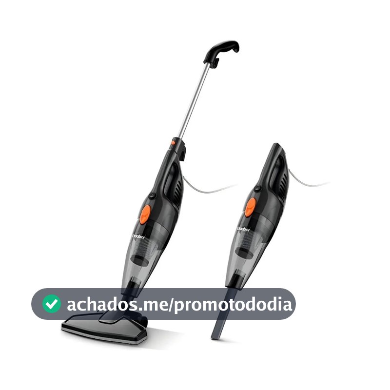 Aspirador De Pó Vertical 2 Em 1 Portátil Gaabor 650w