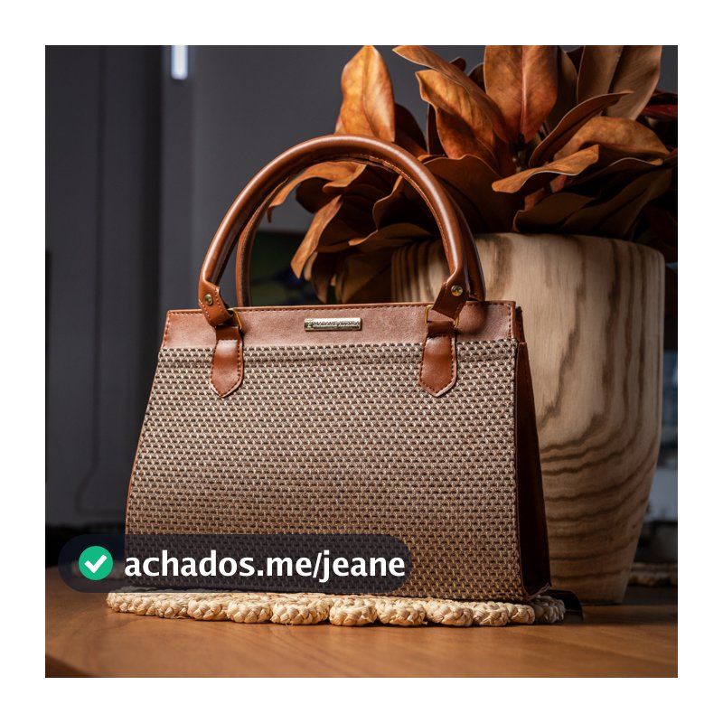 Bolsa Feminina Média Satchel Elegante Tote