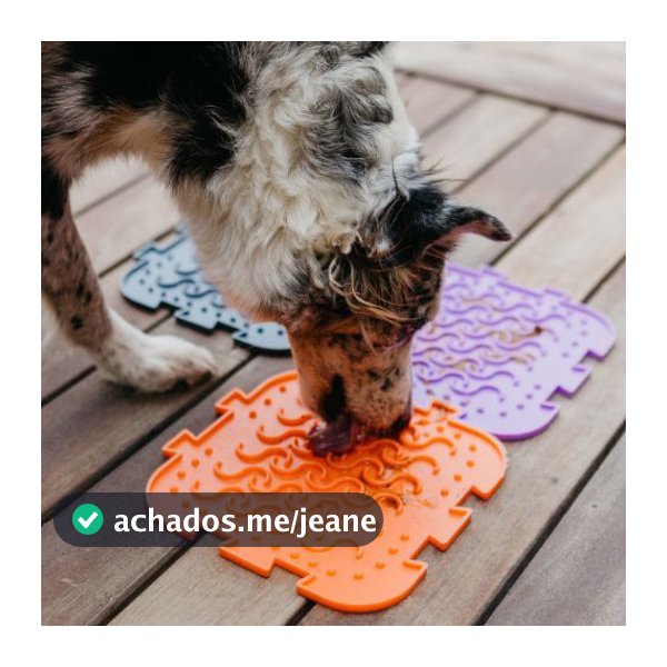 Comedouro Interativo Quebra-Cabeça | Tapete Lambedor para Cães e Gatos, Enriquecimento Ambiental - Petiko