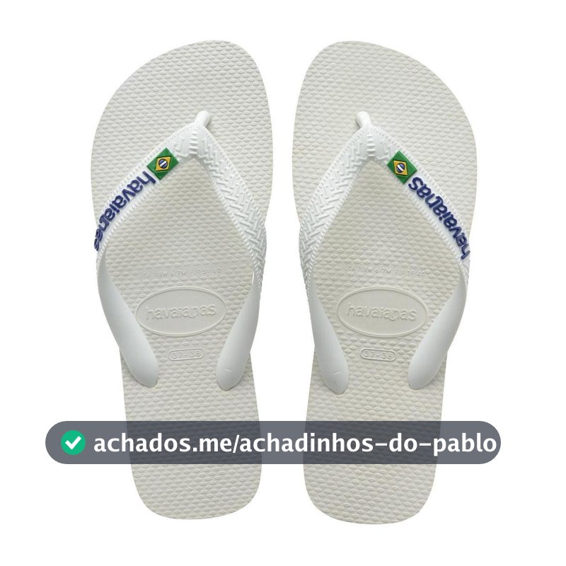 Chinelo Havaianas Brasil Logo