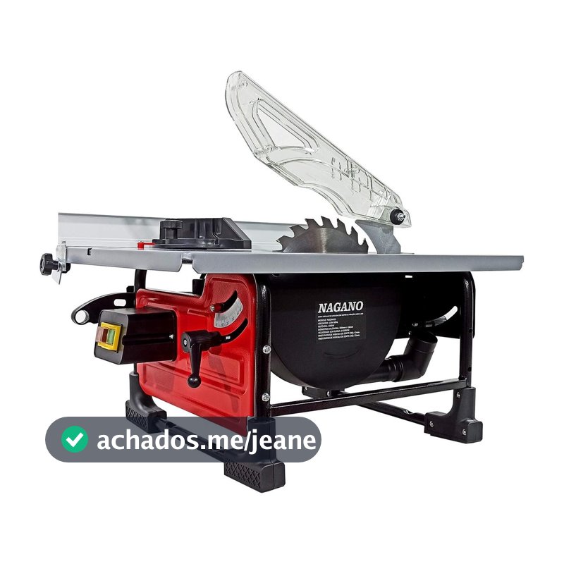Serra Circular de Bancada 8 Pol 1200w com Motor de Indução 220v