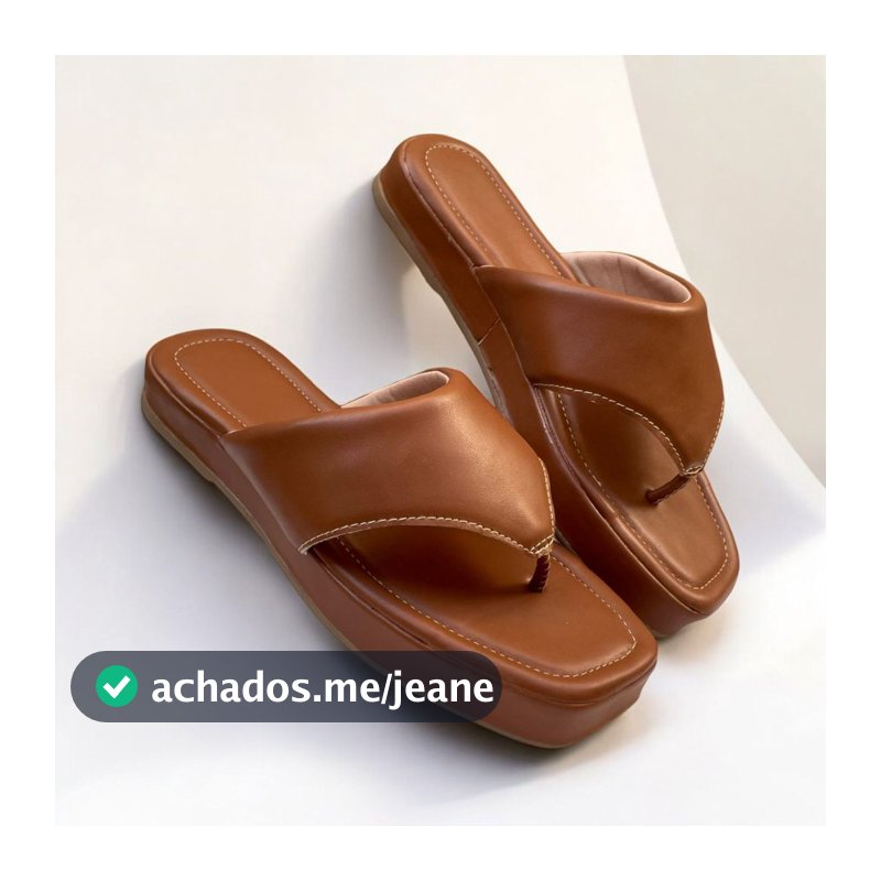 Chinelo Papete Feminina De Dedo Asa Delta Flatform 34 Ao 40 Love On Feet Shoes