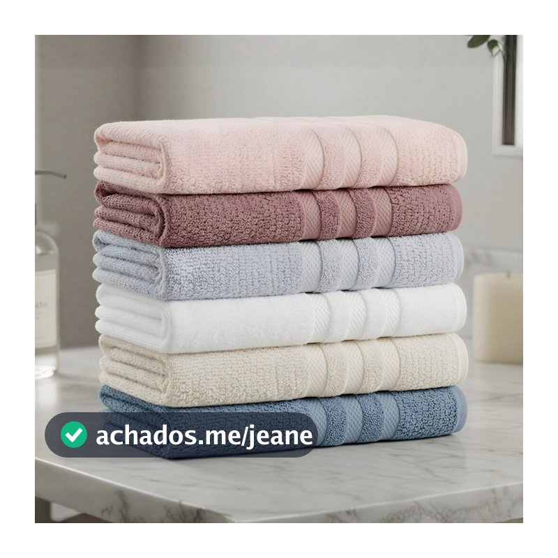 Toalha de Banho Buddemeyer Vanilla Extra Soft 100% Algodão 70x135cm Macia Enxoval