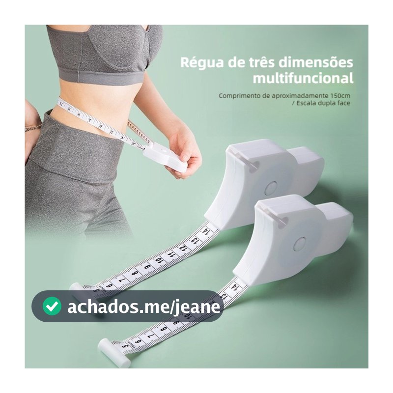 Fita De Medição Corporal/Fita Métrica Antropométrica Corporal Com Cálculo De Imc Da