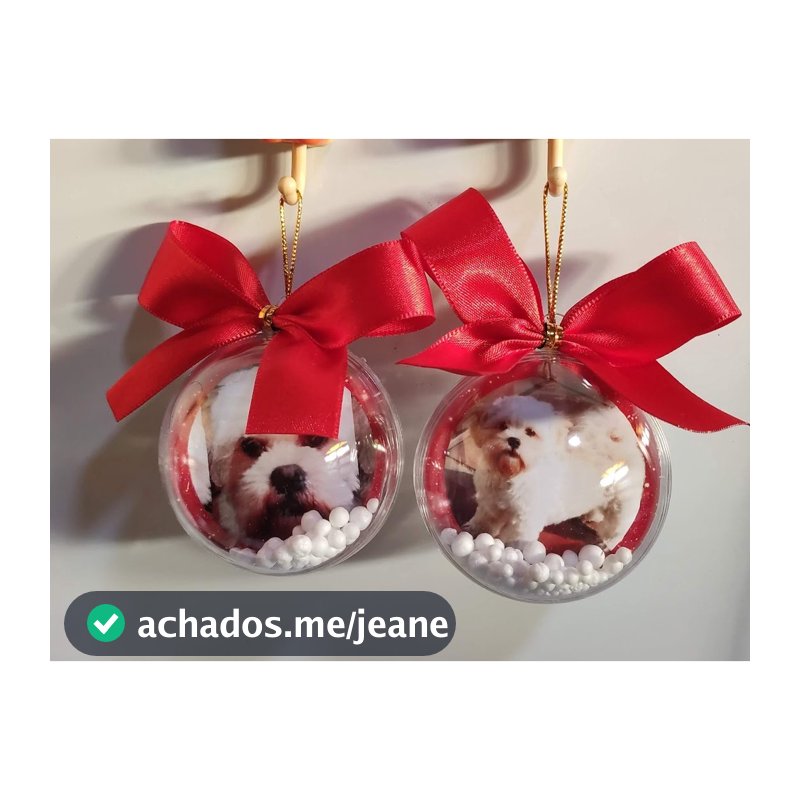 Bolinhas de Natal Personalizada