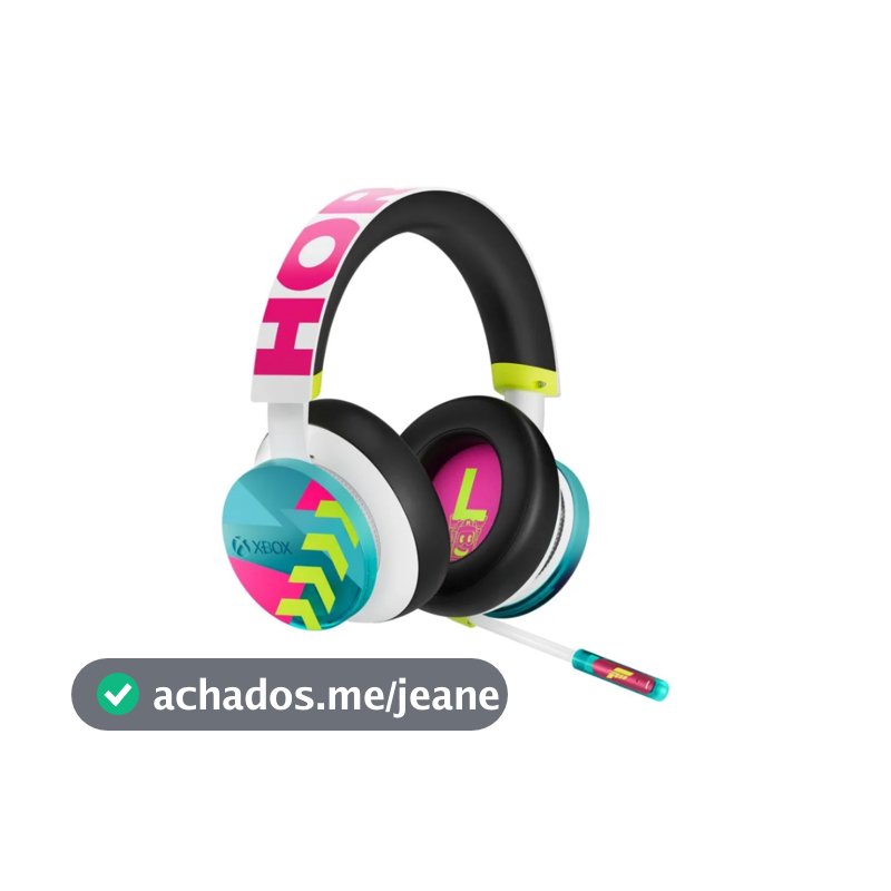 Fone Headset Sem Fio Xbox Edição Limitada Forza Horizon 6