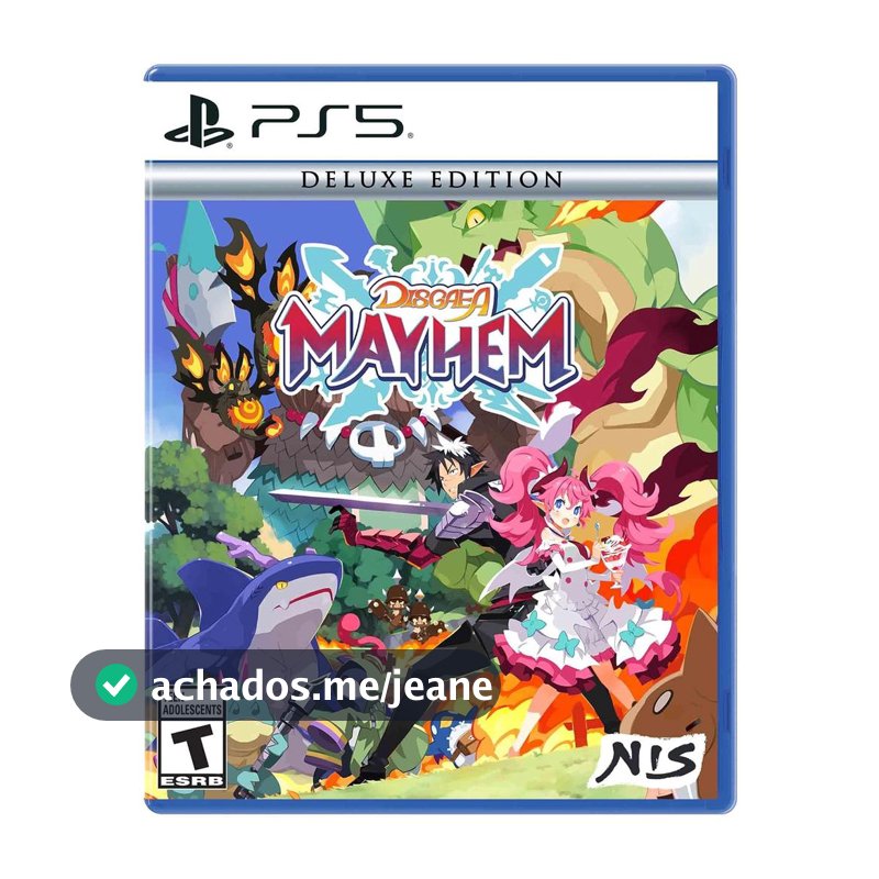 Disgaea Mayhem Deluxe Edition PS5 Midia Fisica