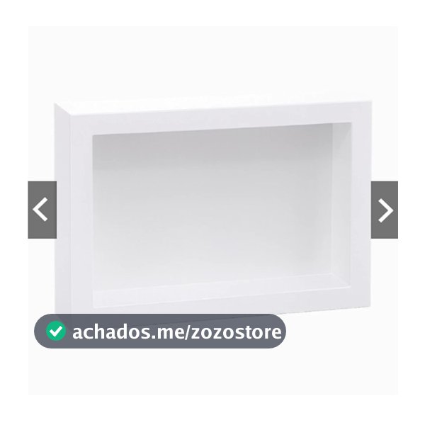 Nicho Para Banheiro E Cozinha Parede Shampoo Sobrepor 30x40cm