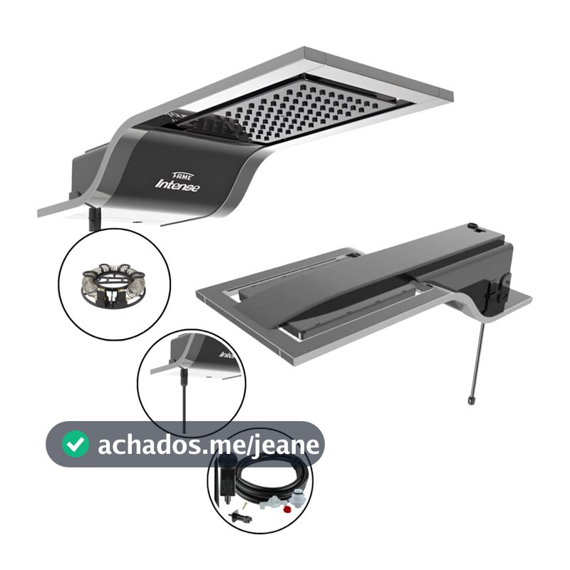 Ducha Chuveiro Eletrônico Luxo Chrome Intense Potente Fame