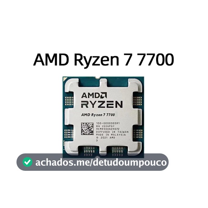 Processador Amd  Ryzen 7 7700 Am5 Oem