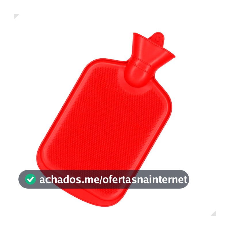Bolsa Térmica De Água Quente e Fria 2 Litros Compressa De Borracha Para Alívio Dores Sinusite