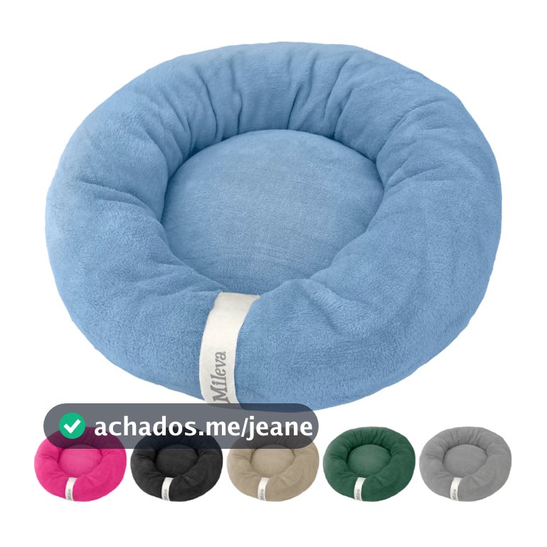 Cama Ninho Nuvem Soft para Cães e Gatos Mileva