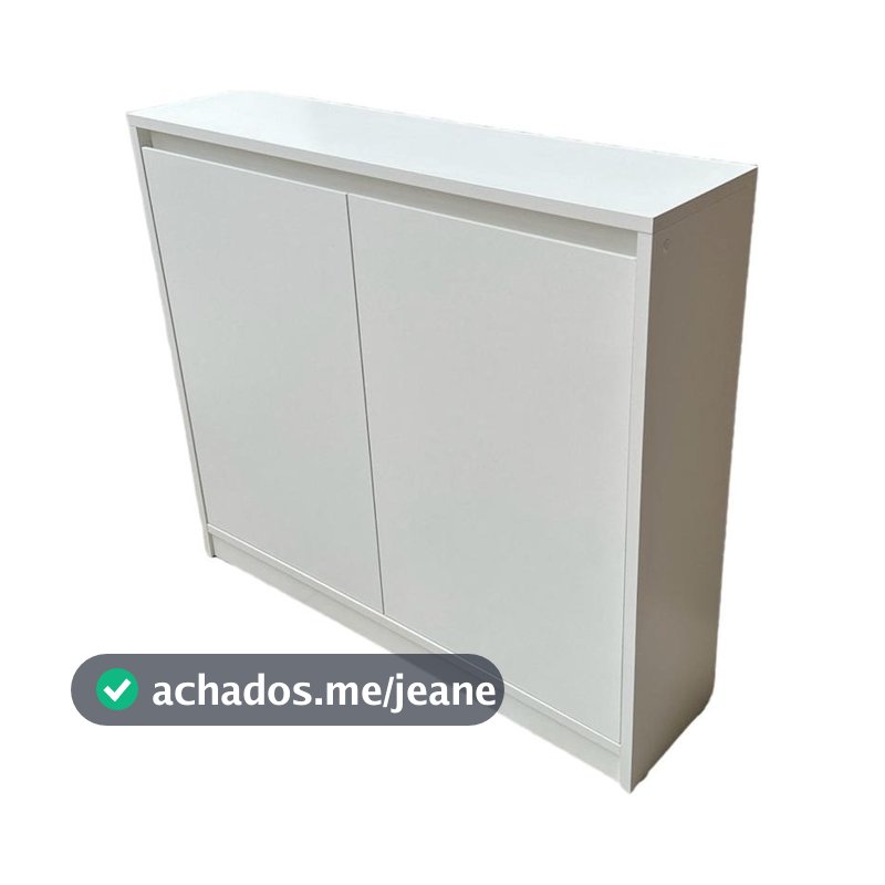 mini armário de cozinha com 2 Portas e Divisória em MDF – Envio Montado, 100% MDF – 80x70x20