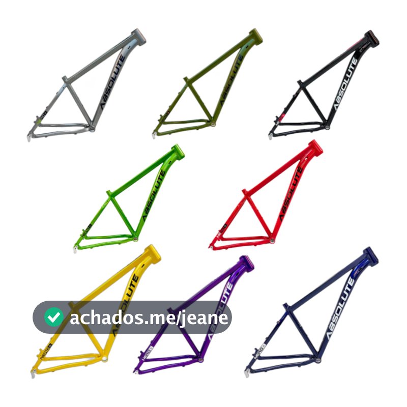 Lançamento Quadro Absolute Bicicleta Aro 29 Absolute Nero 5 alumínio Mtb Mountain Bike Cores