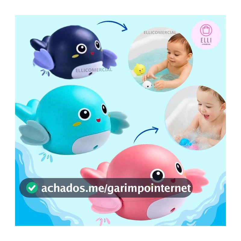 Brinquedo De Banho Divertido A Corda Que Nada Sozinha Água Banheira E Piscina Bebê