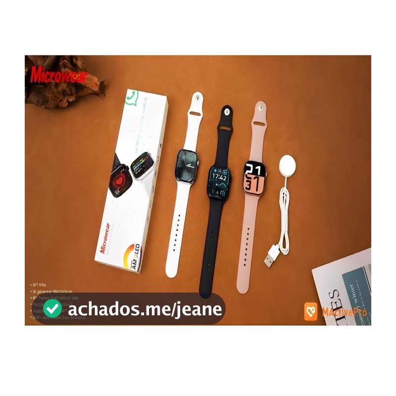Relógio Smartwatch W11 PRO 46mm Chat Gpt Série 11 Lançamento 2025 Original