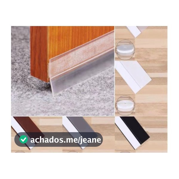 Fita Adesiva Veda Fresta para Vedação 5 Metros 35mm Para Porta e JanelaC&S BAZAR
