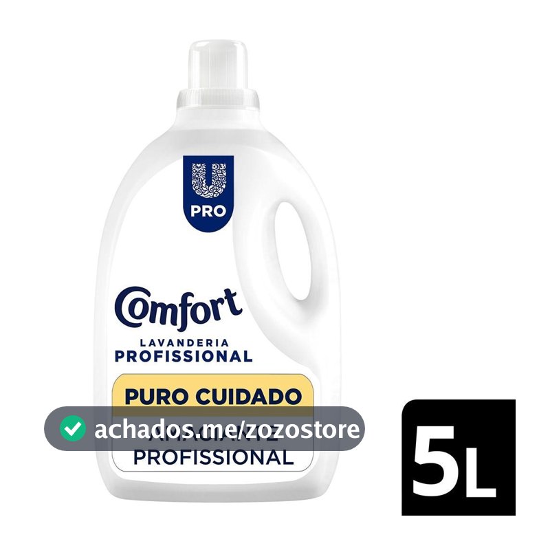 Amaciante Comfort Lavanderia Profissional Puro Cuidado 5L
