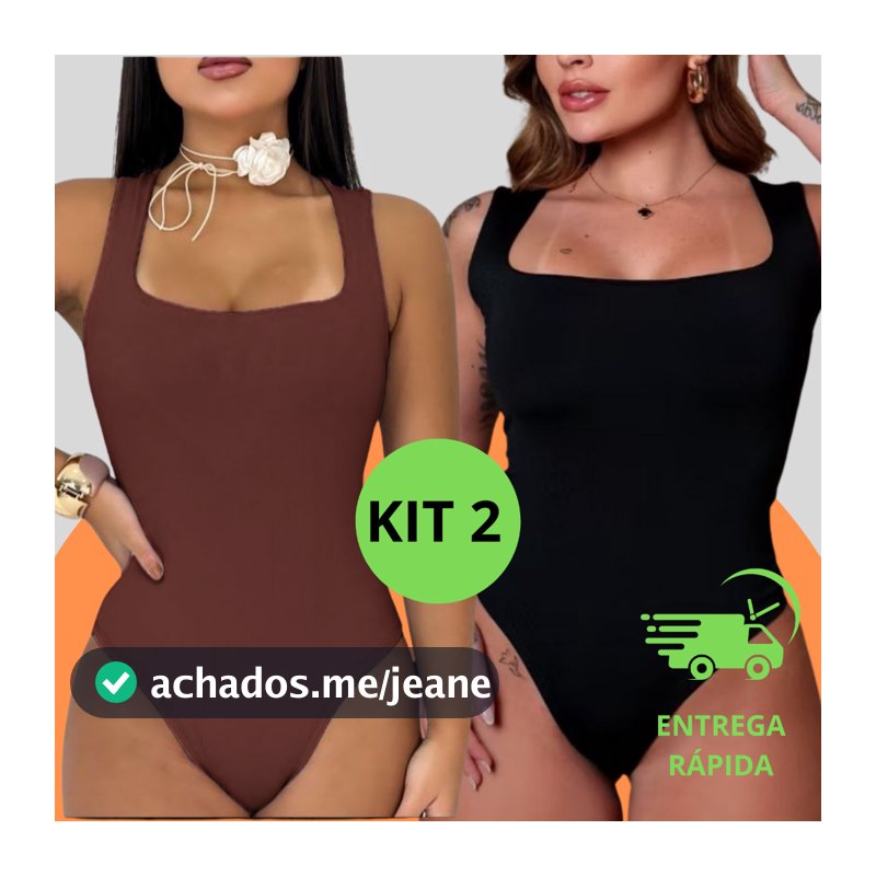 Body Feminino Regata Decote Quadrado Forrado Bori Suplex Premium Blogueira Basico dia a dia