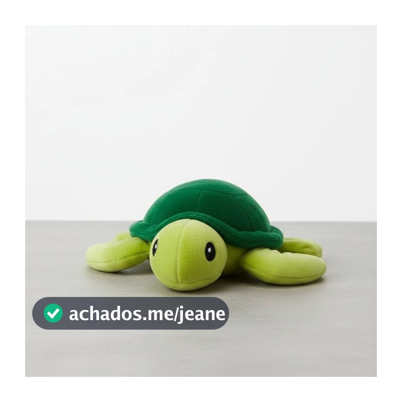 BRINQUEDO MORDEDOR PELÚCIA TARTARUGA TURTLE PARA CACHORROS CÃES PETS