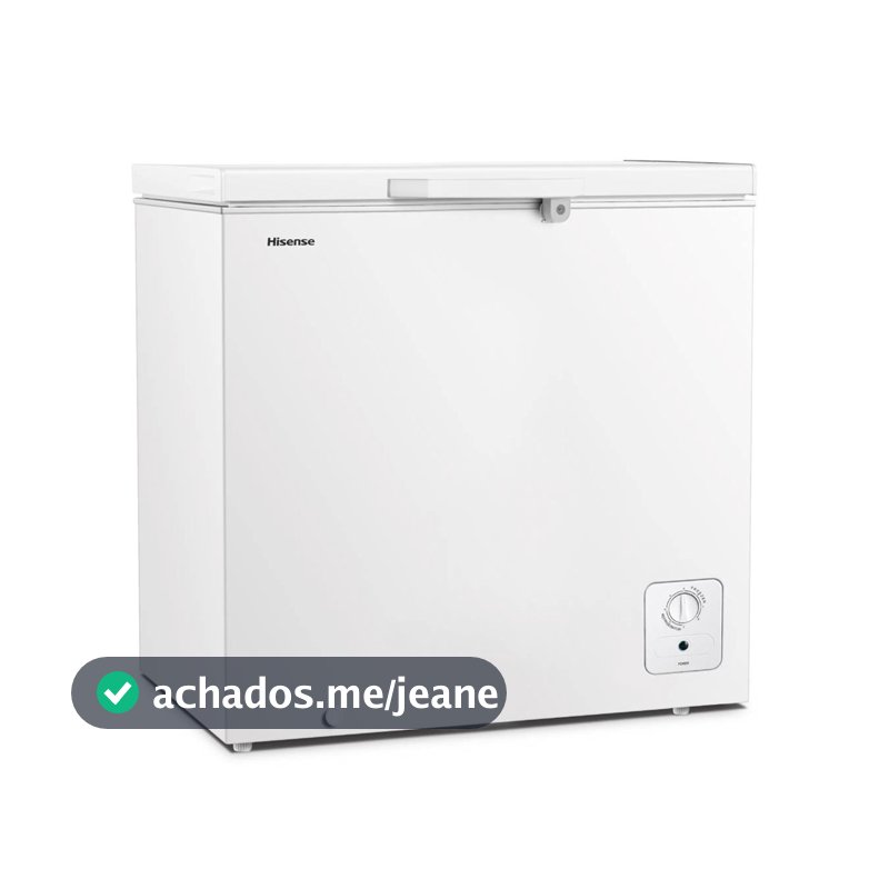Freezer Horizontal  Hisense Defrost 198 Litros 110V