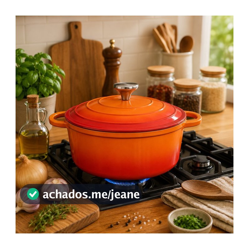Caçarola Cerâmica Indução Le Chef 4,6L Hauskraft Premium