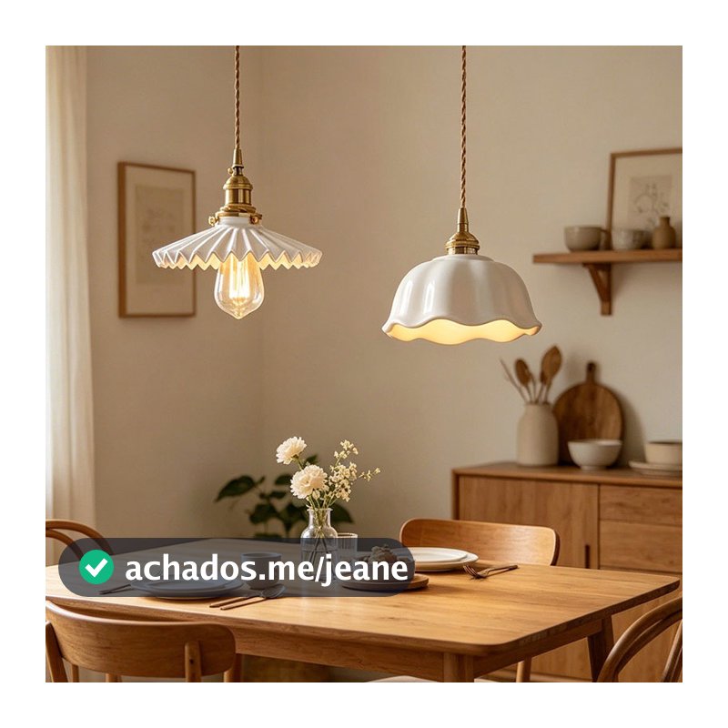 Lustre Sala Jantar Pendente Luminária Teto Lustres Cozinha Moderno LED Lustre Para Sala e Quarto