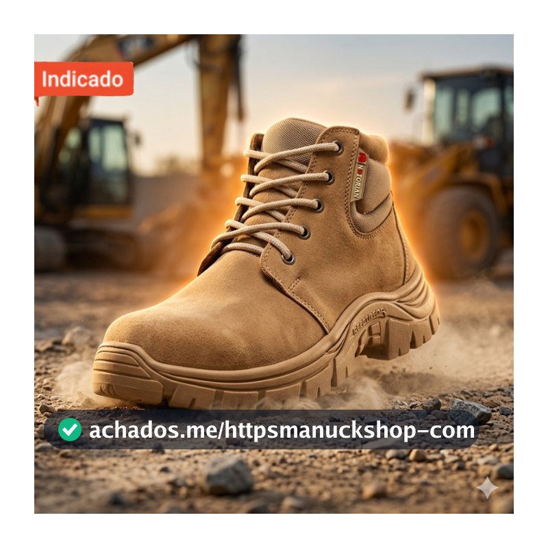 Bota Tenis Masculino com Palmilha Gel Coturno Adventure Cano Médio Cadarço