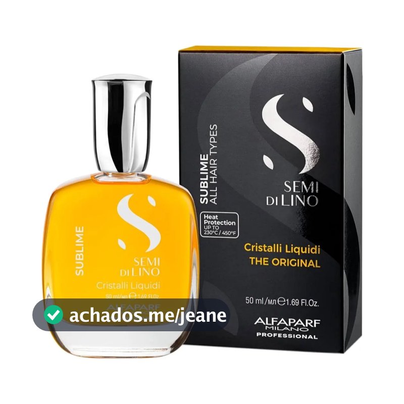 Óleo Capilar Cristalli Liquid 30ml - Alfaparf