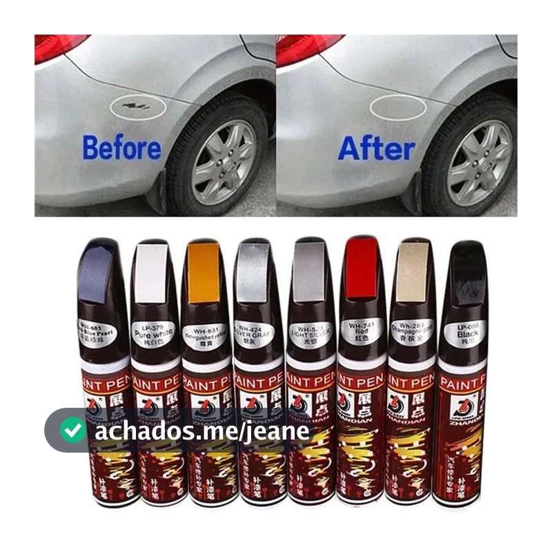 Caneta De Reparo Profissional De Pintura Automotiva Não Tóxica Resistente À Água Permanente Prova D'água De Carro