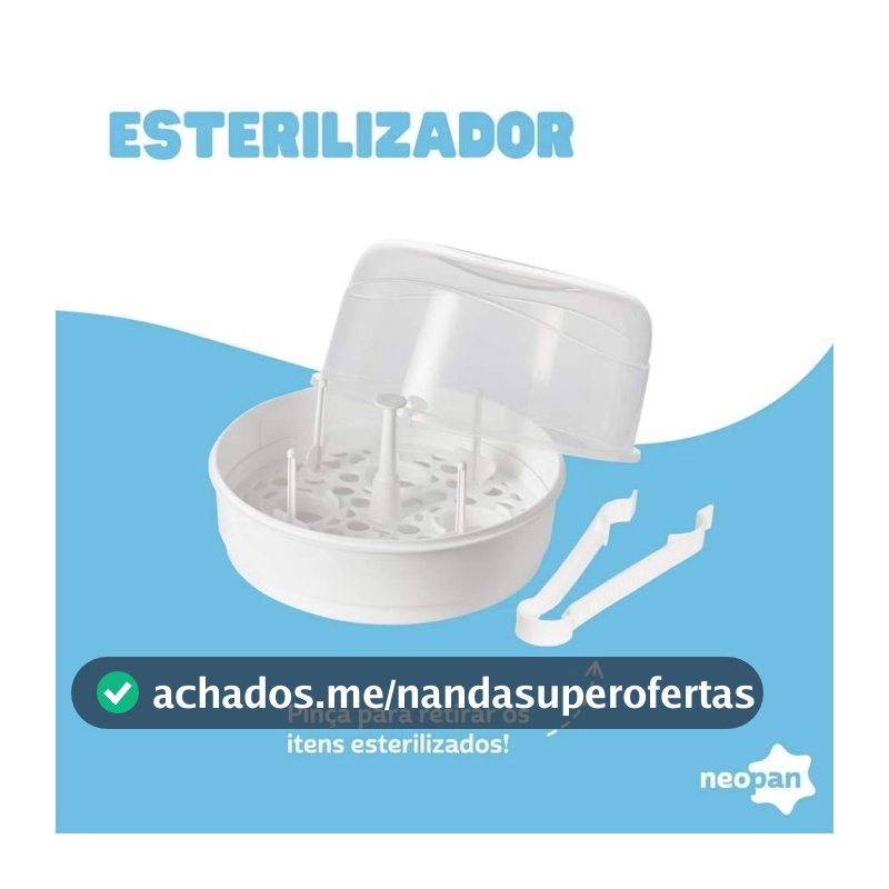 ESTERILIZADOR PARA MICROONDAS MAMADEIRA NEOPAN