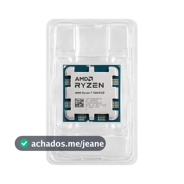 Processador AMD Ryzen 7 7800X3D 4.2Ghz, OEM, Novo, Com NF