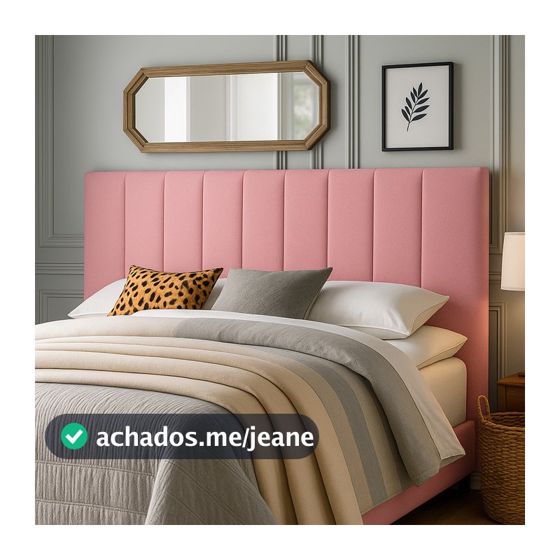 Kit com ate 15  Cabeceiras Estofada Modulada De Cama Queen Box Casal Queen King - Decoração Sala Quarto Luxo