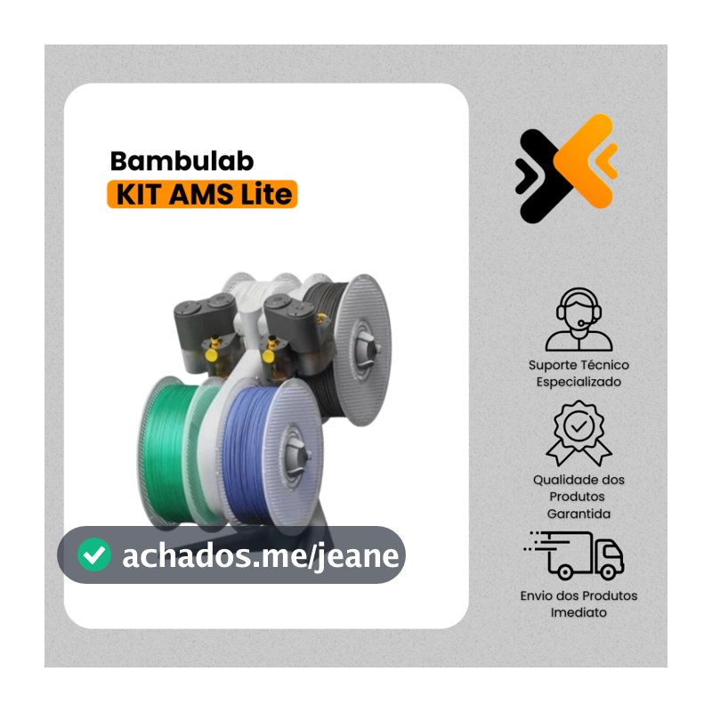 AMS Lite para A1 e A1 mini - Bambu Lab - Produto Novo - SEM CAIXA ORIGINAL