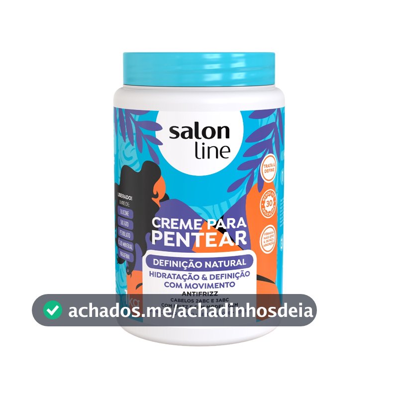 Creme Para Pentear Definição Natural 1kg