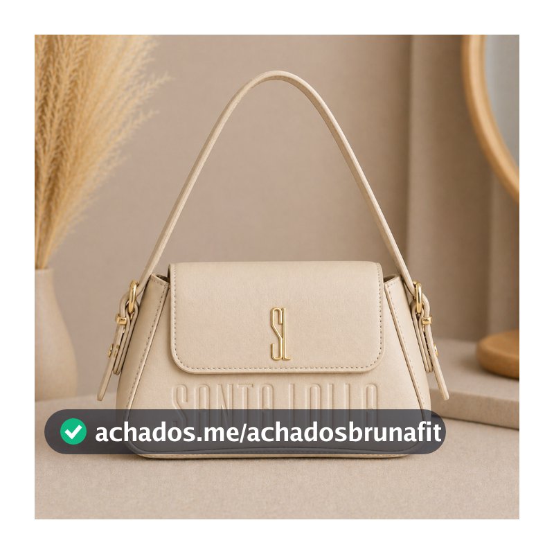 Bolsa Feminina Pequena Estruturada Elegante Alça Fixa Design Moderno Sofisticado