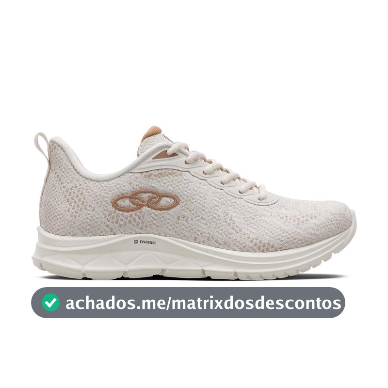 Tênis de Caminhada Casual Citrus 2 Unissex Confortável - Olympikus