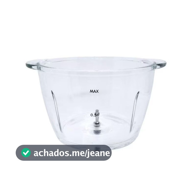 Jarra De Vidro Processador Philco Inox Glass Pps01i