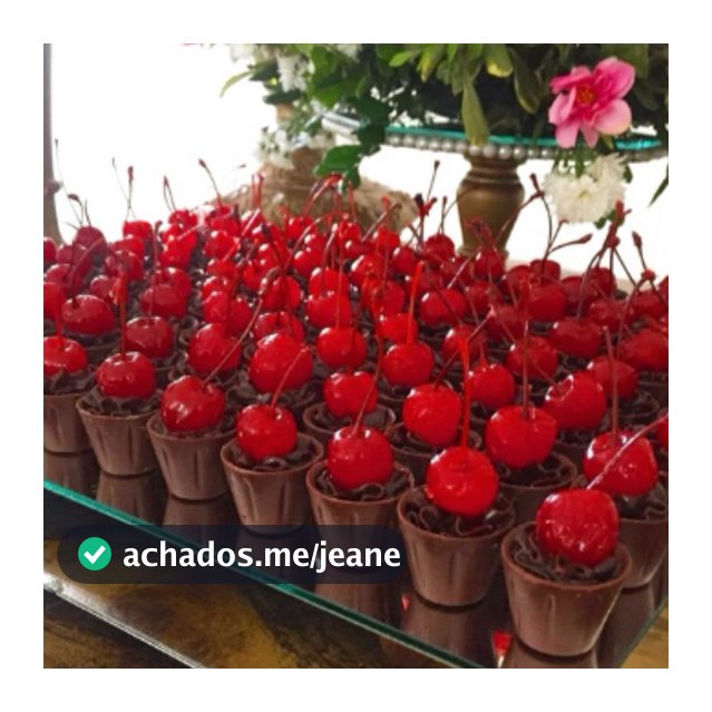 Copinho de Chocolate para Rechear Doces Finos Casamento Aniversário Docinhos Festa