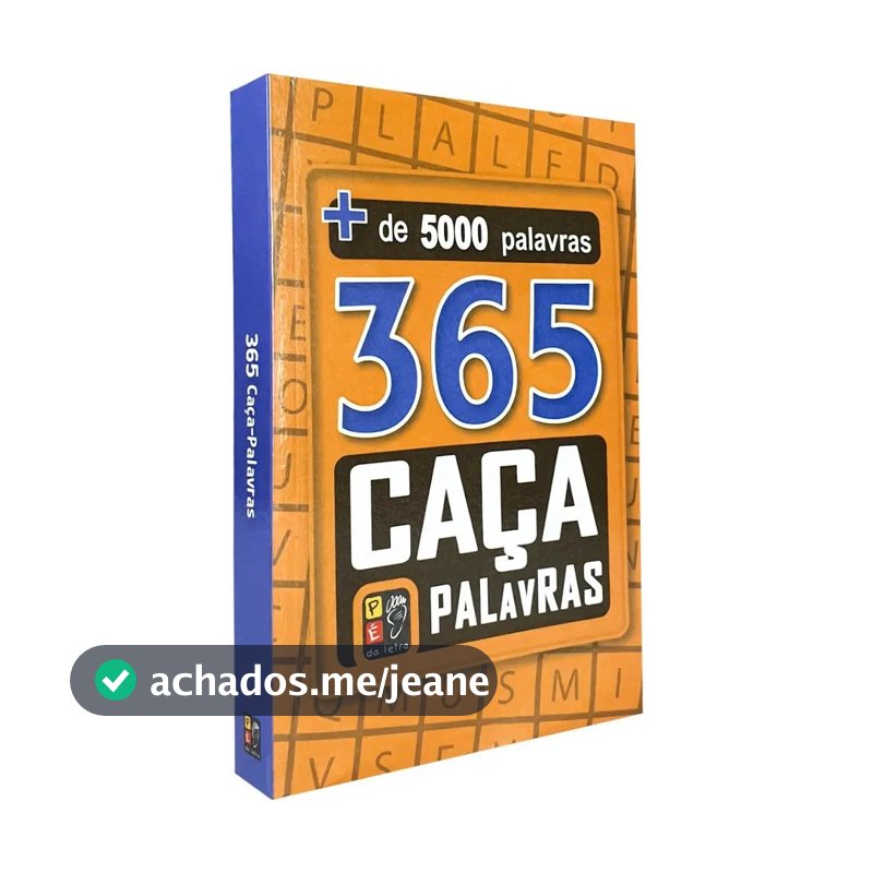 365 Caca Palavras | + de 5000 Palavras | Amarelo