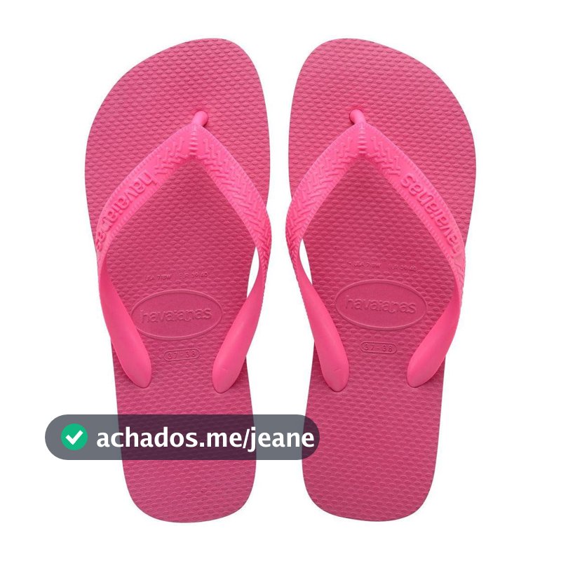 Chinelo Havaianas Top Rosa Flux