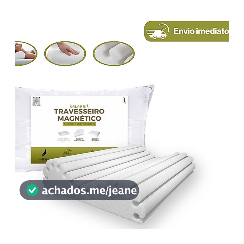 Travesseiros Cervical Americano Ortopédico Anti Ronco Conforto Sono Alívio Dores